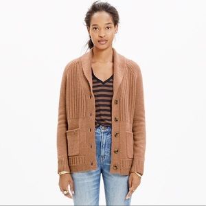 Madewell Shawlcollar Rib Cardigan Sweater Size XS